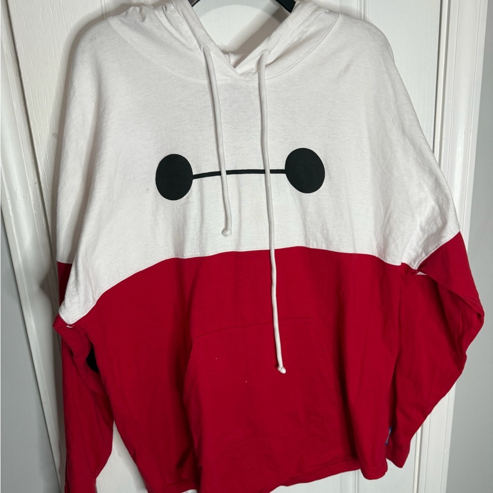 Disney Store Big Hero 6 Red and White Hoodie Baymax